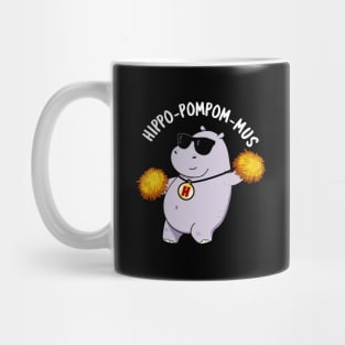 Hippo-pop-amus Funny Hippo Soda Pop Pun Mug